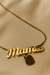 <h3>Collar en Baño de Oro 18k</h3><b>MAMÁ EN ORO</b>