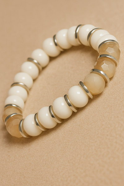 <h3>Pulseras en Plata Tibetana</h3>  <b>KARMA JEWELS</b>