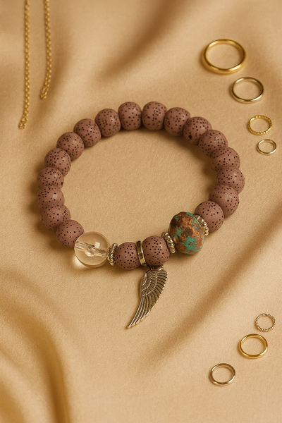 <h3>Pulseras en Plata Tibetana</h3>  <b>KARMA JEWELS</b>