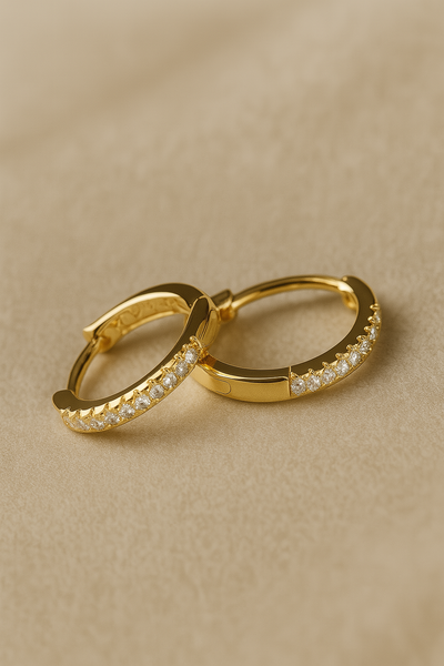 <h3>Pendientes en Baño de Oro 18k</h3>  <b>NOVA</b>